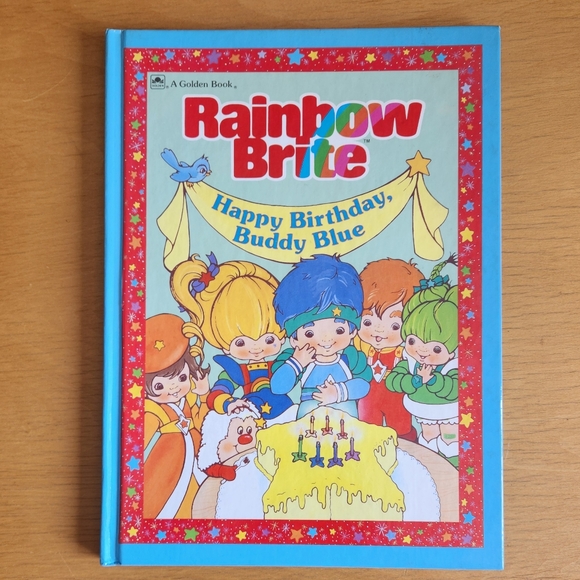 Rainbow Brite - Big Color Mix Up & Happy Birthday Buddy Blue (lot of 2 - 1984) - Picture 2 of 16